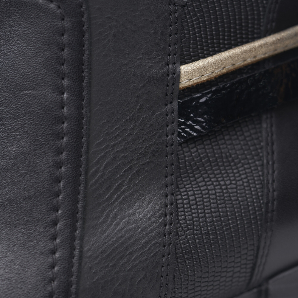detail Dámská kotníková obuv REMONTE D0V74-01 černá W3