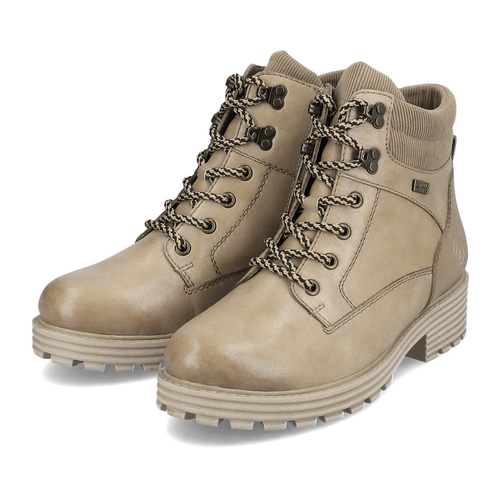 detail Dámská kotníková obuv REMONTE D0W75-20 béžová W3