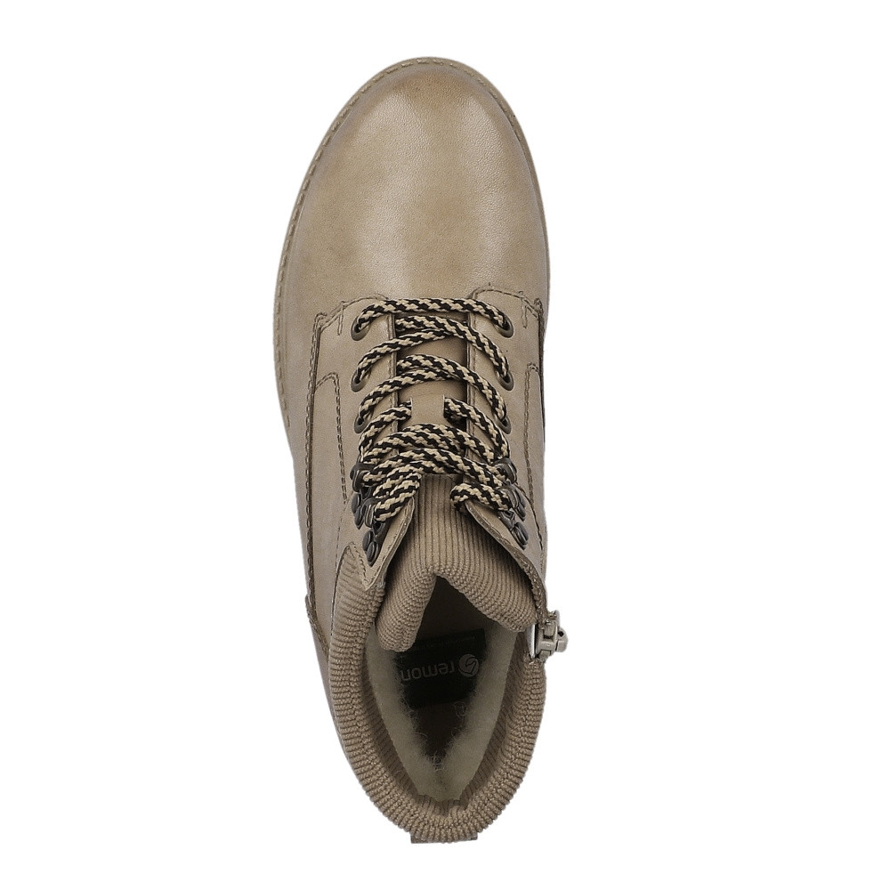 detail Dámská kotníková obuv REMONTE D0W75-20 béžová W3