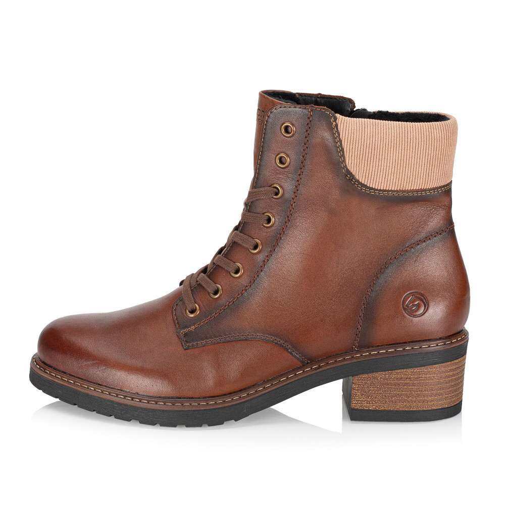 detail Dámská kotníková obuv REMONTE D1A70-22 hnědá W4