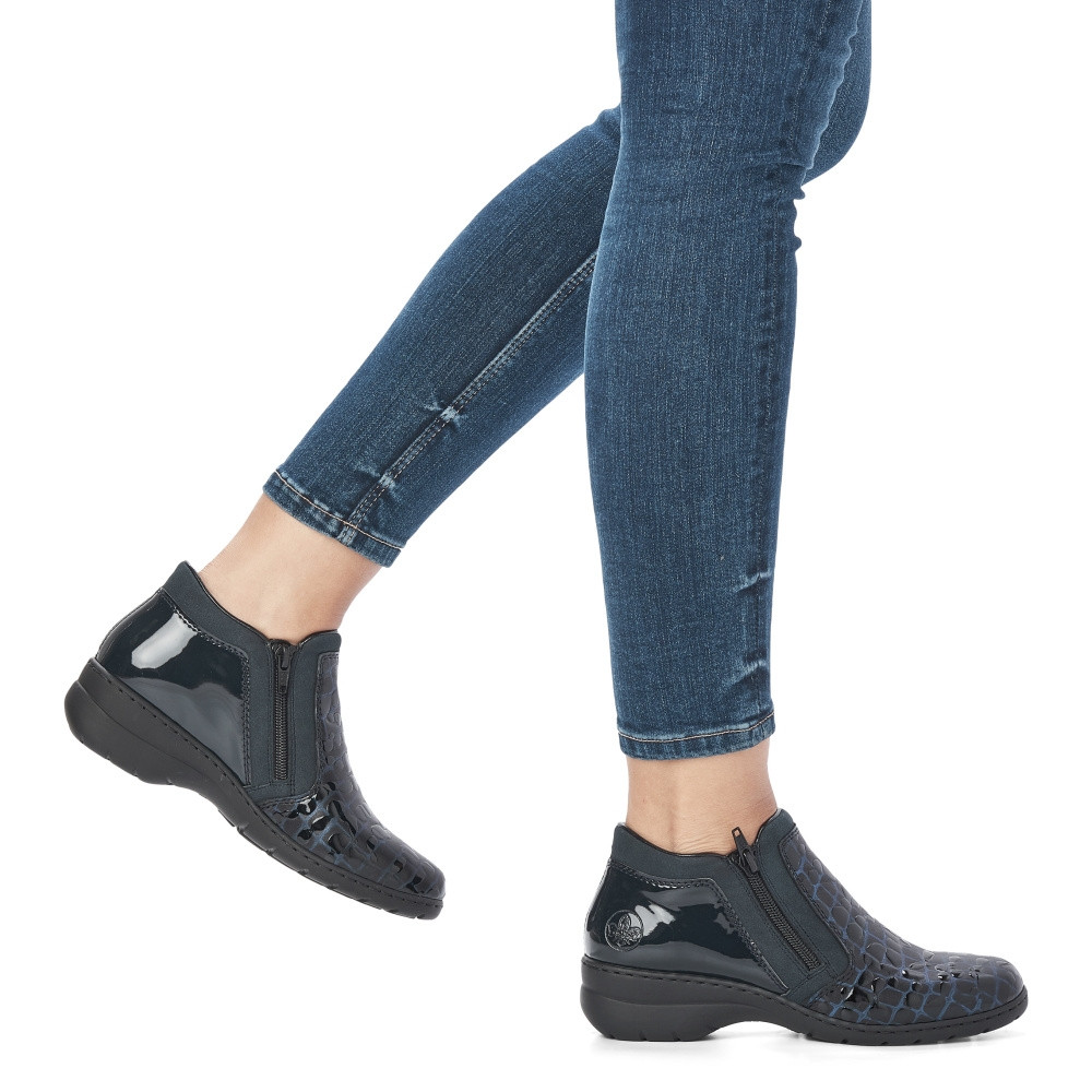 detail Dámská obuv RIEKER RIE-10304720-W3 modrá