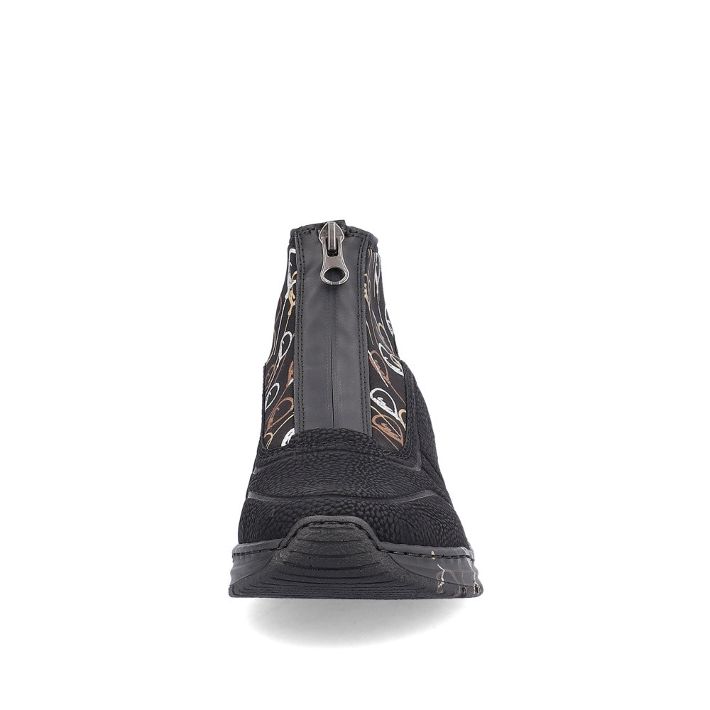 detail Dámská kotníková obuv RIEKER M4953-00 černá W4