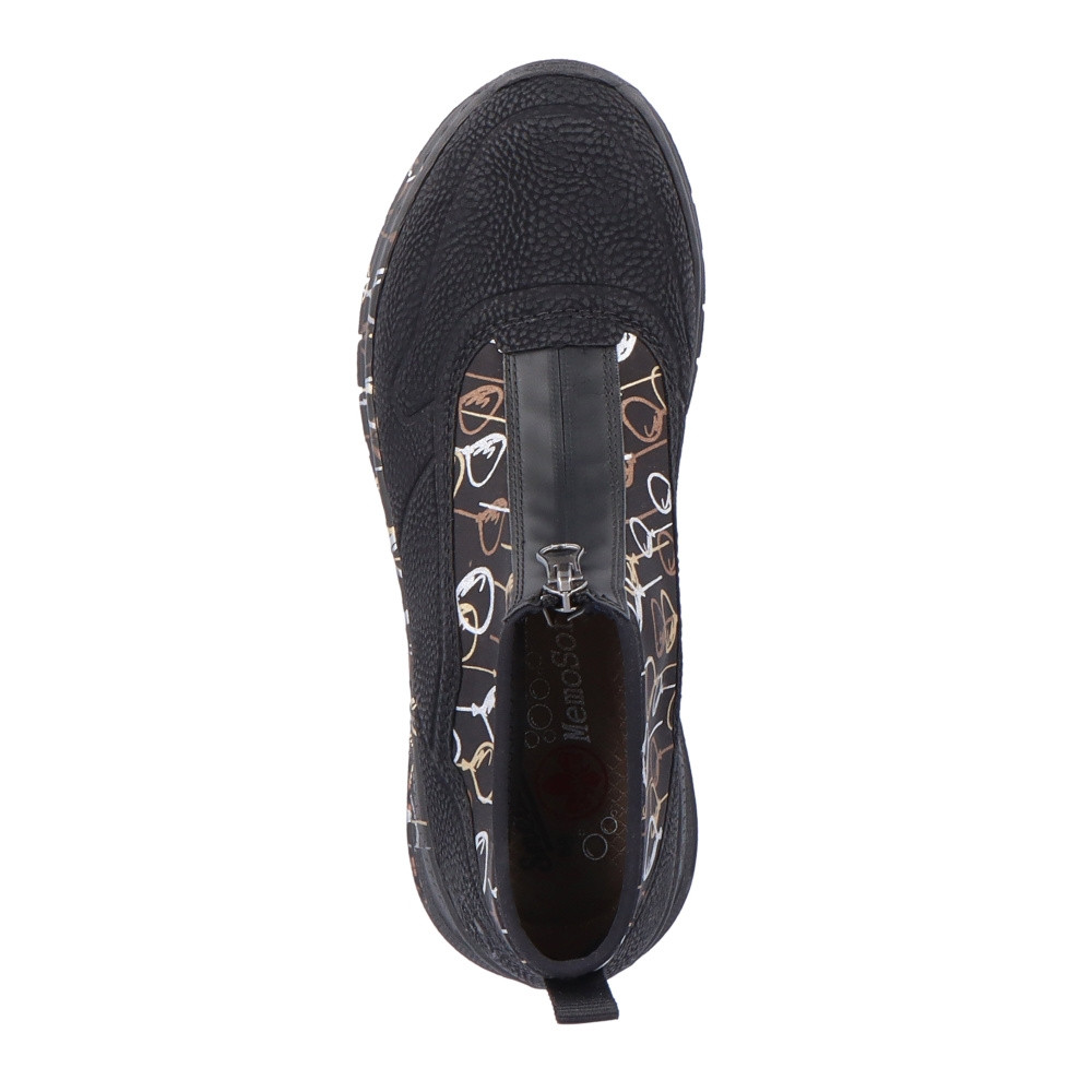 detail Dámská kotníková obuv RIEKER M4953-00 černá W4