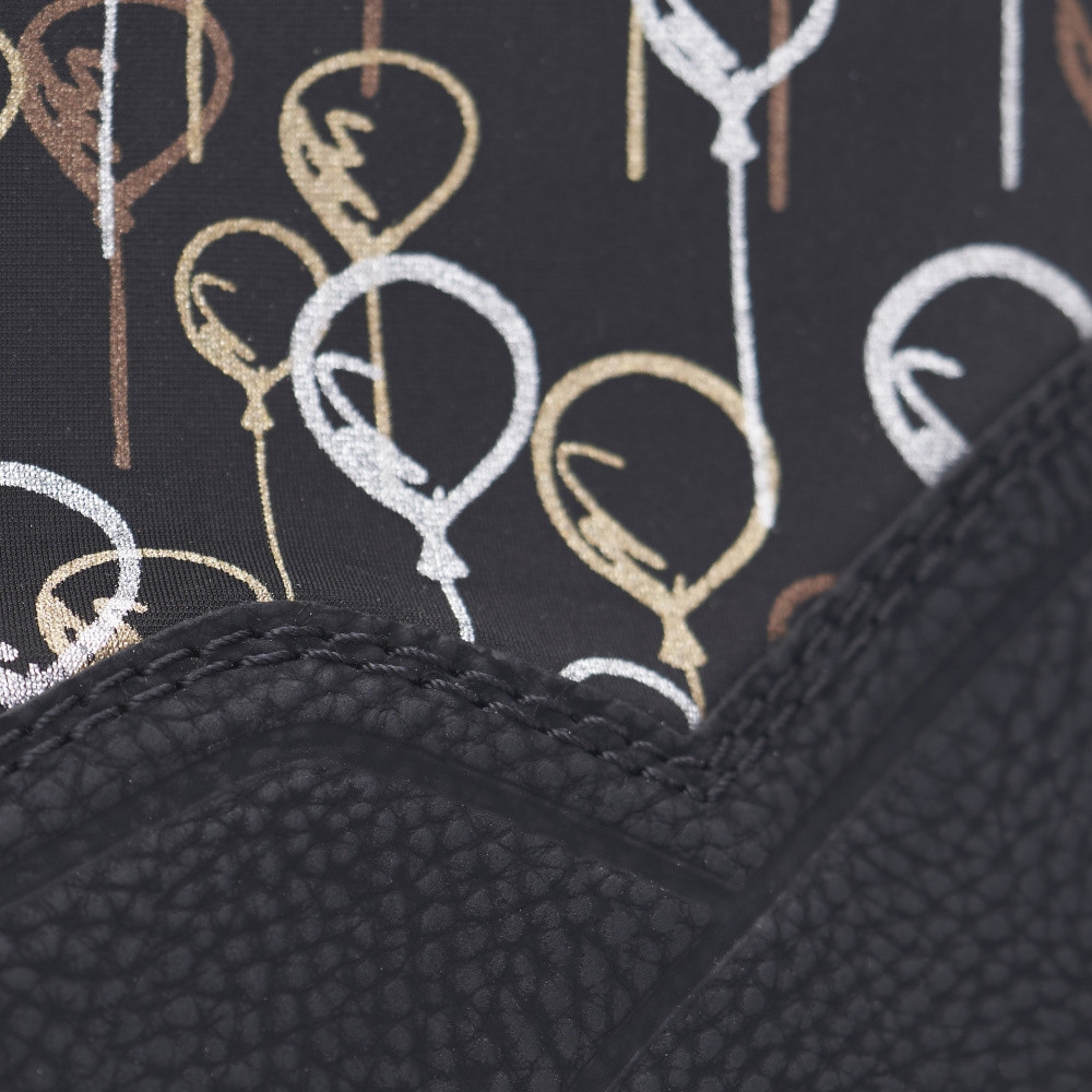 detail Dámská kotníková obuv RIEKER M4953-00 černá W4