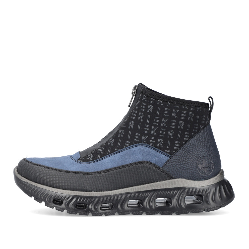 detail Dámská kotníková obuv RIEKER M6052-00 černá W4