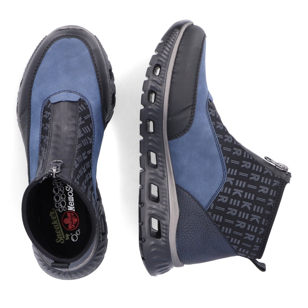 detail Dámská kotníková obuv RIEKER M6052-00 černá W4