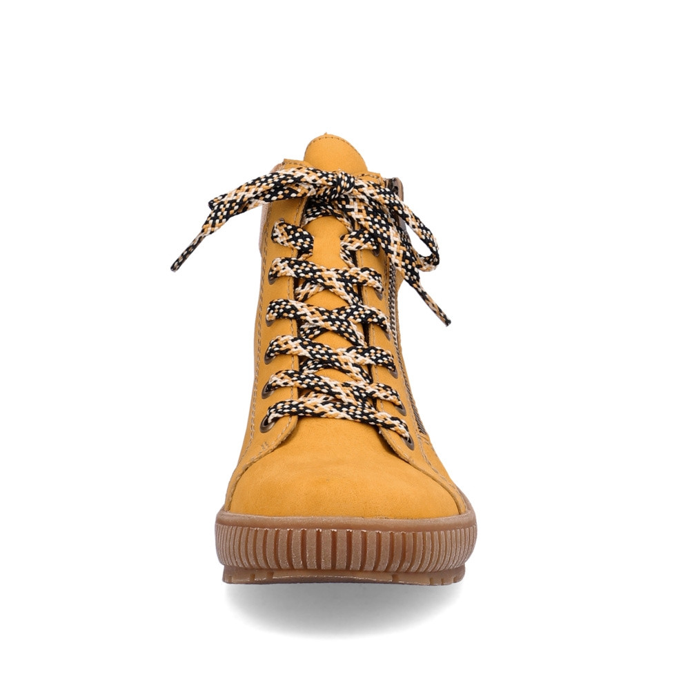detail Dámská kotníková obuv RIEKER N0709-68 žlutá W4