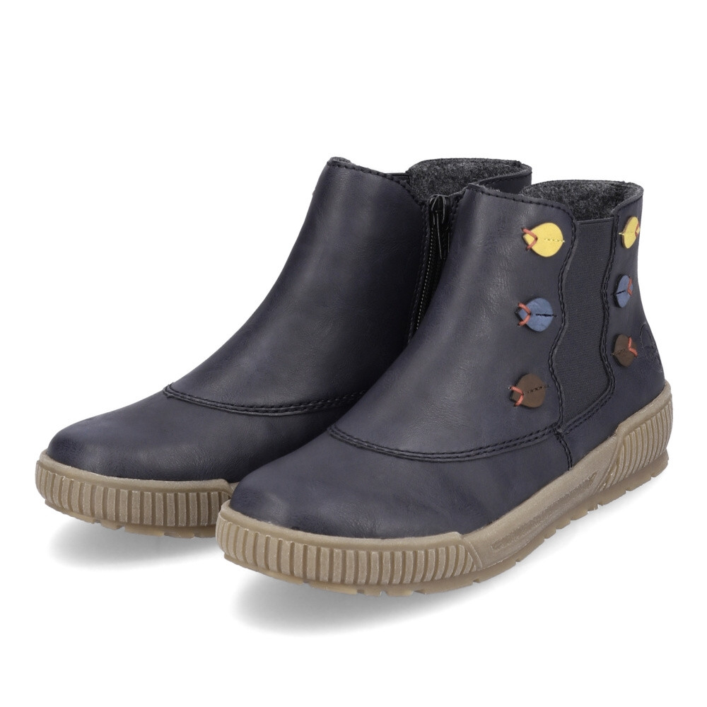 detail Dámská obuv RIEKER RIE-10304741-W3 modrá