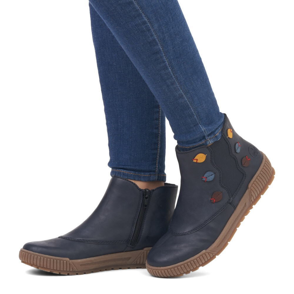 detail Dámská obuv RIEKER RIE-10304741-W3 modrá