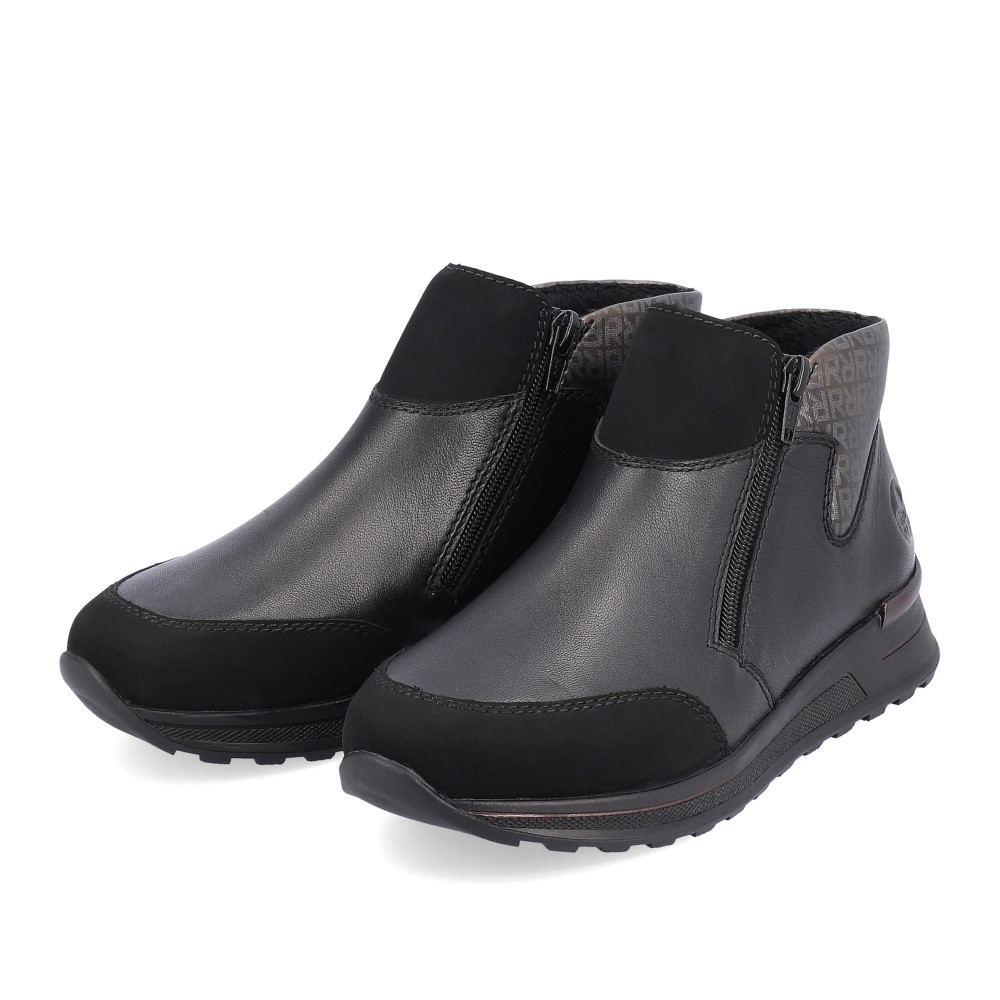 detail Dámská kotníková obuv RIEKER N1452-00 černá W3