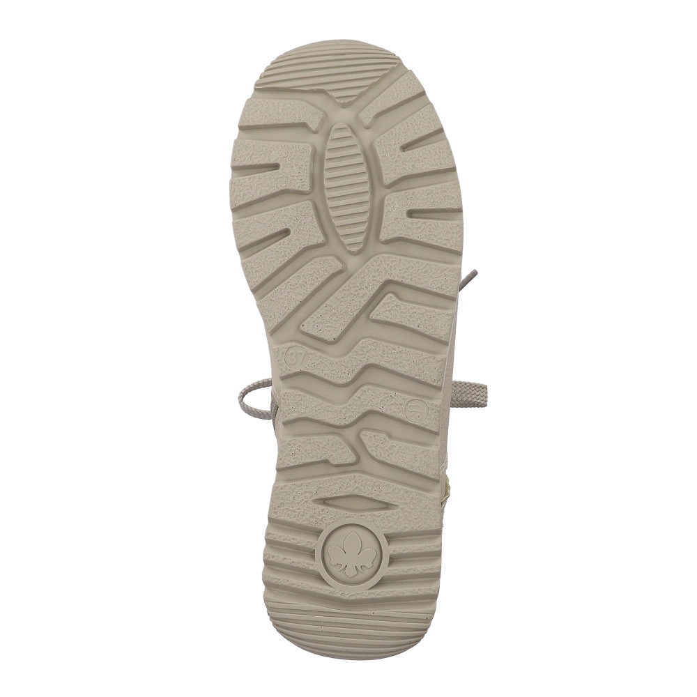 detail Dámská kotníková obuv RIEKER N4008-60 béžová W3