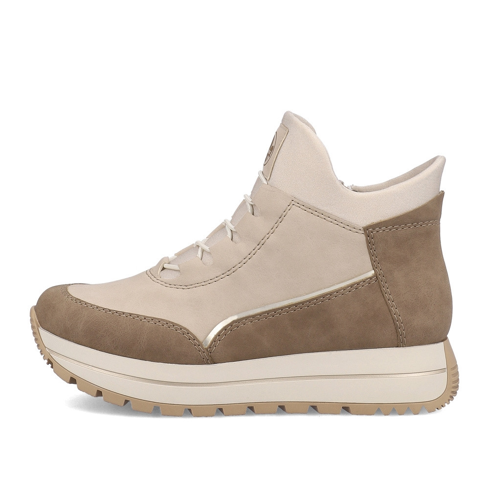 detail Dámská kotníková obuv RIEKER N4051-62 béžová W3