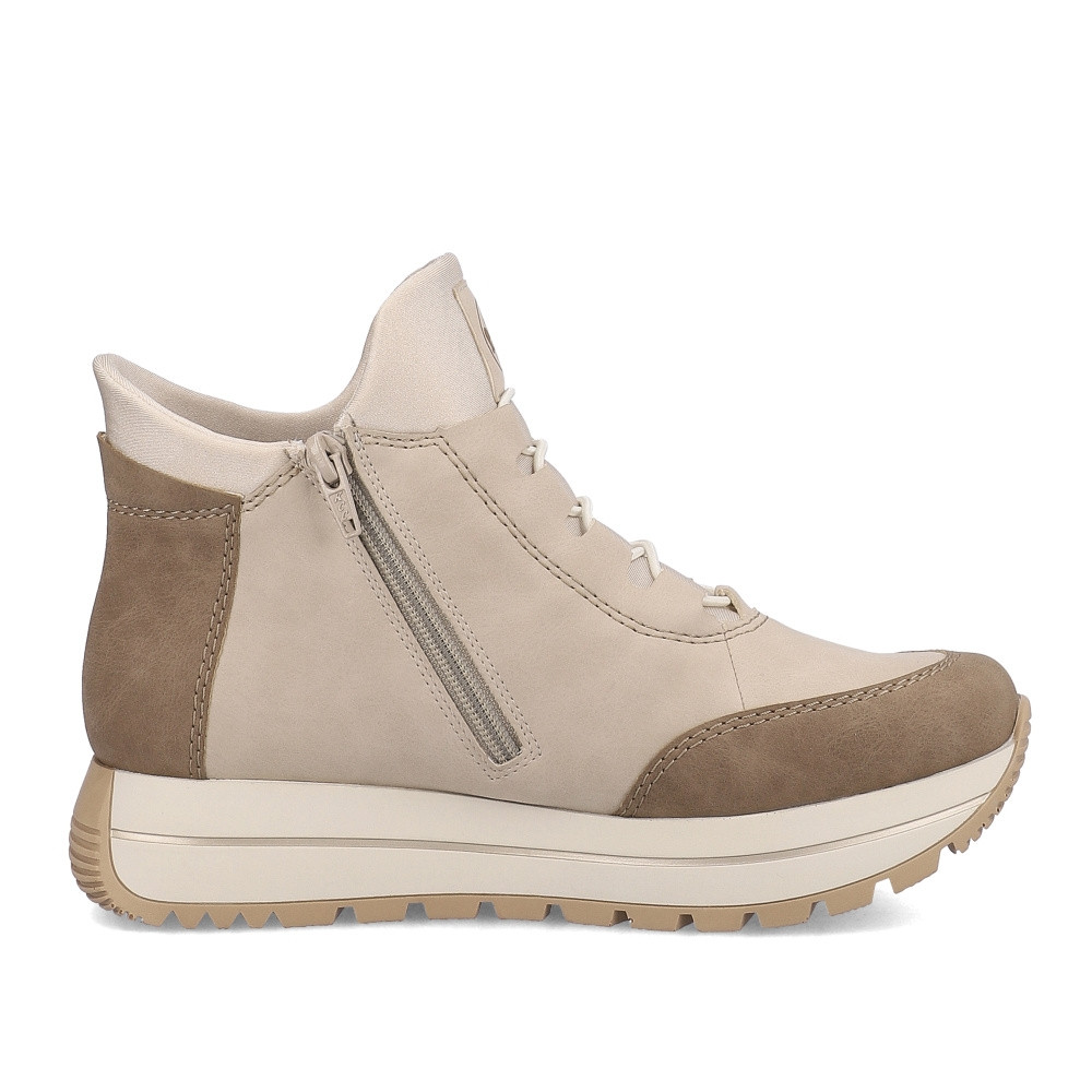 detail Dámská kotníková obuv RIEKER N4051-62 béžová W3