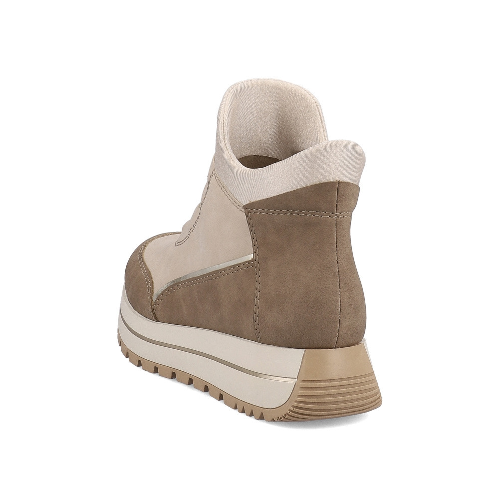 detail Dámská kotníková obuv RIEKER N4051-62 béžová W3