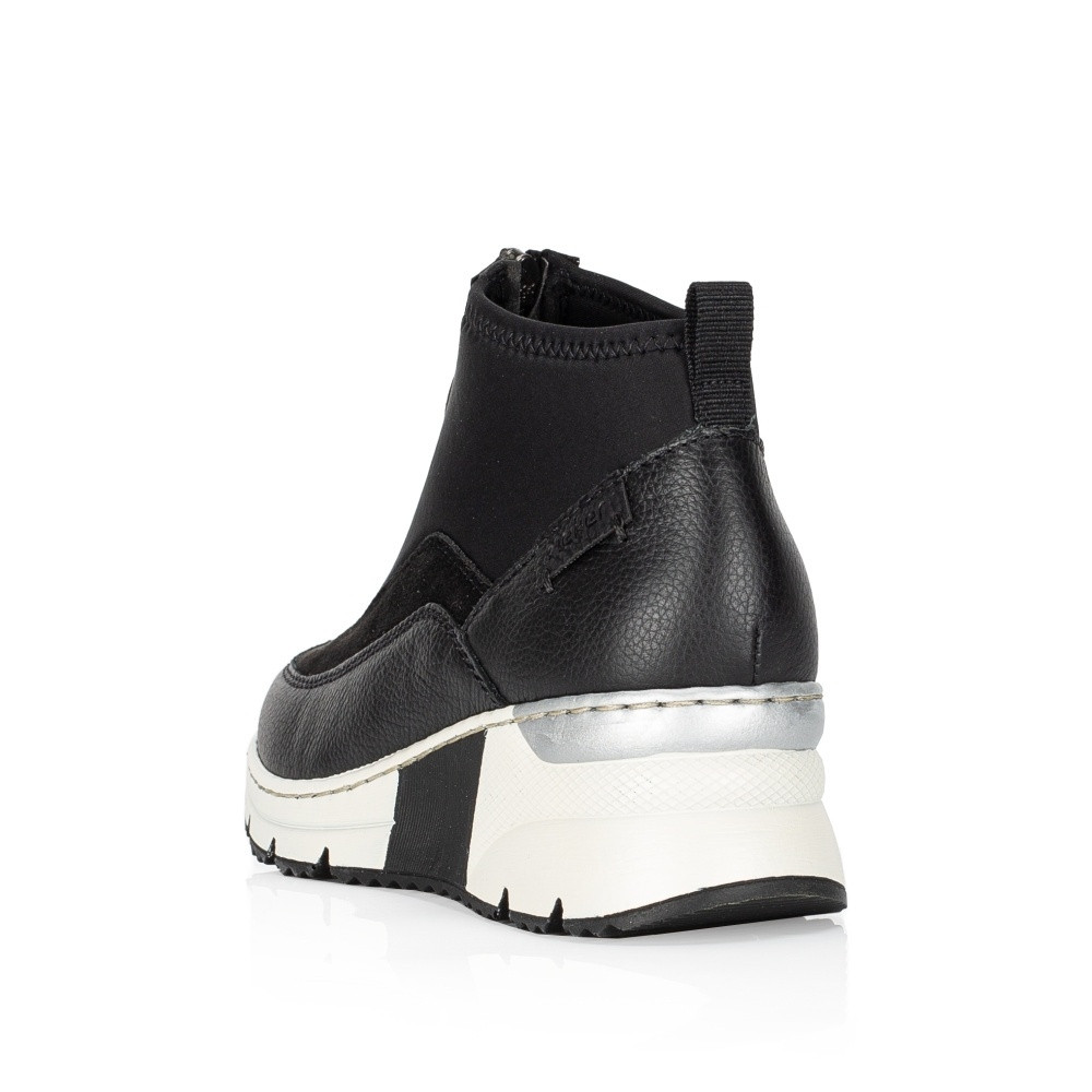 detail Dámská kotníková obuv RIEKER N6352-01 černá W3