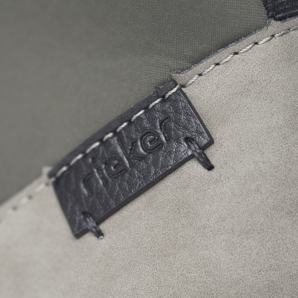 detail Dámská kotníková obuv RIEKER N6352-52 zelená W3
