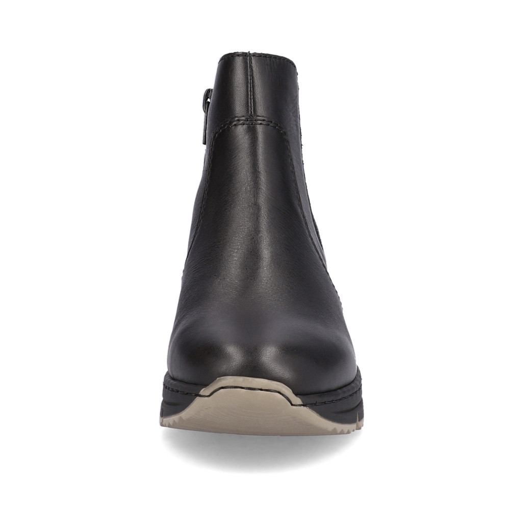 detail Dámská kotníková obuv RIEKER N6355-00 černá W3