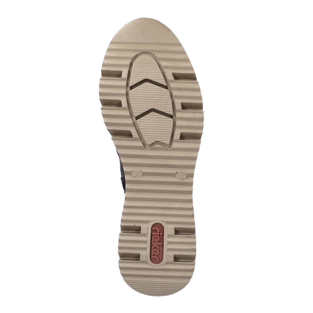 detail Dámská kotníková obuv RIEKER N6355-00 černá W3