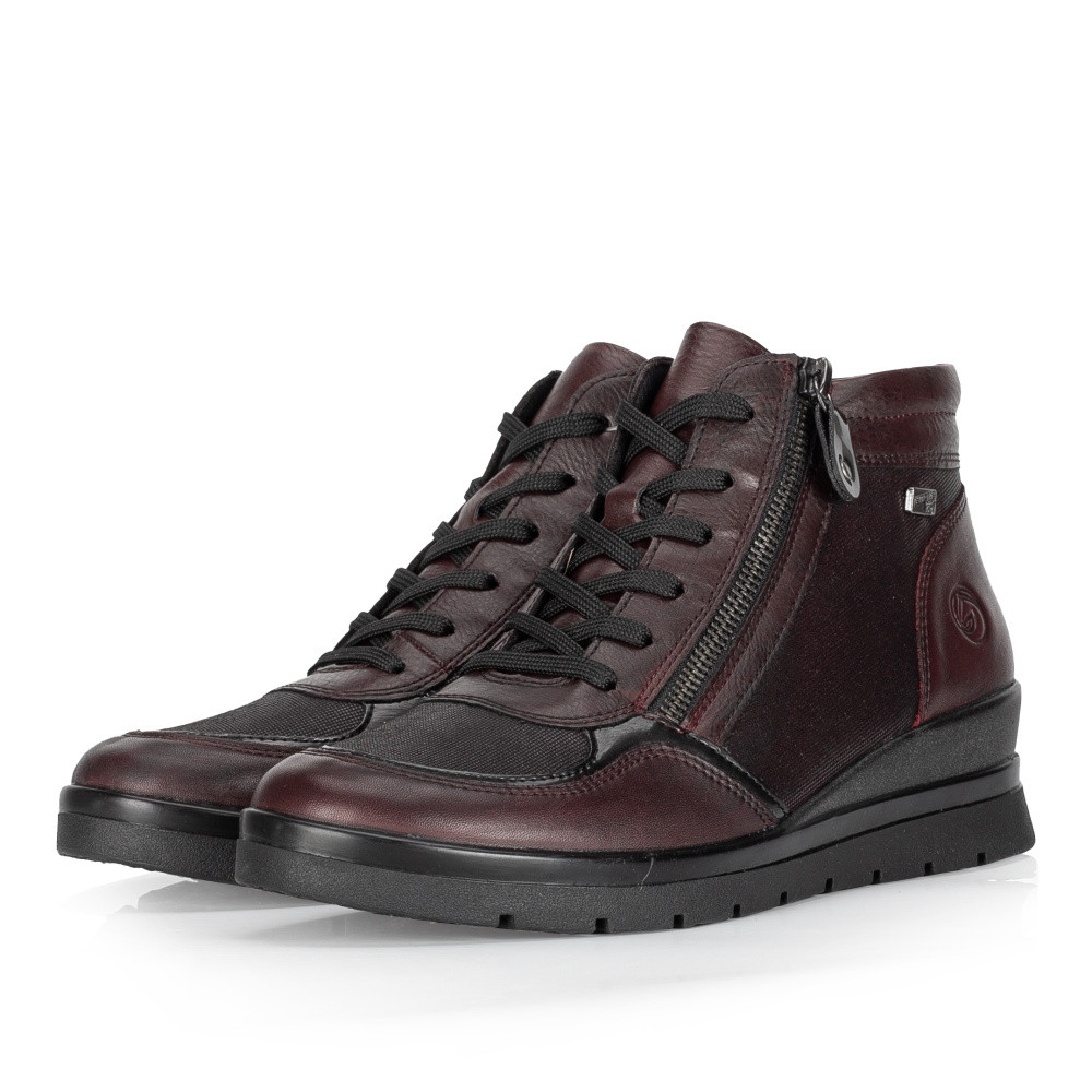 detail Dámská kotníková obuv REMONTE R0770-35 červená W3