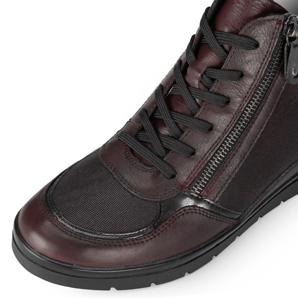 detail Dámská kotníková obuv REMONTE R0770-35 červená W3