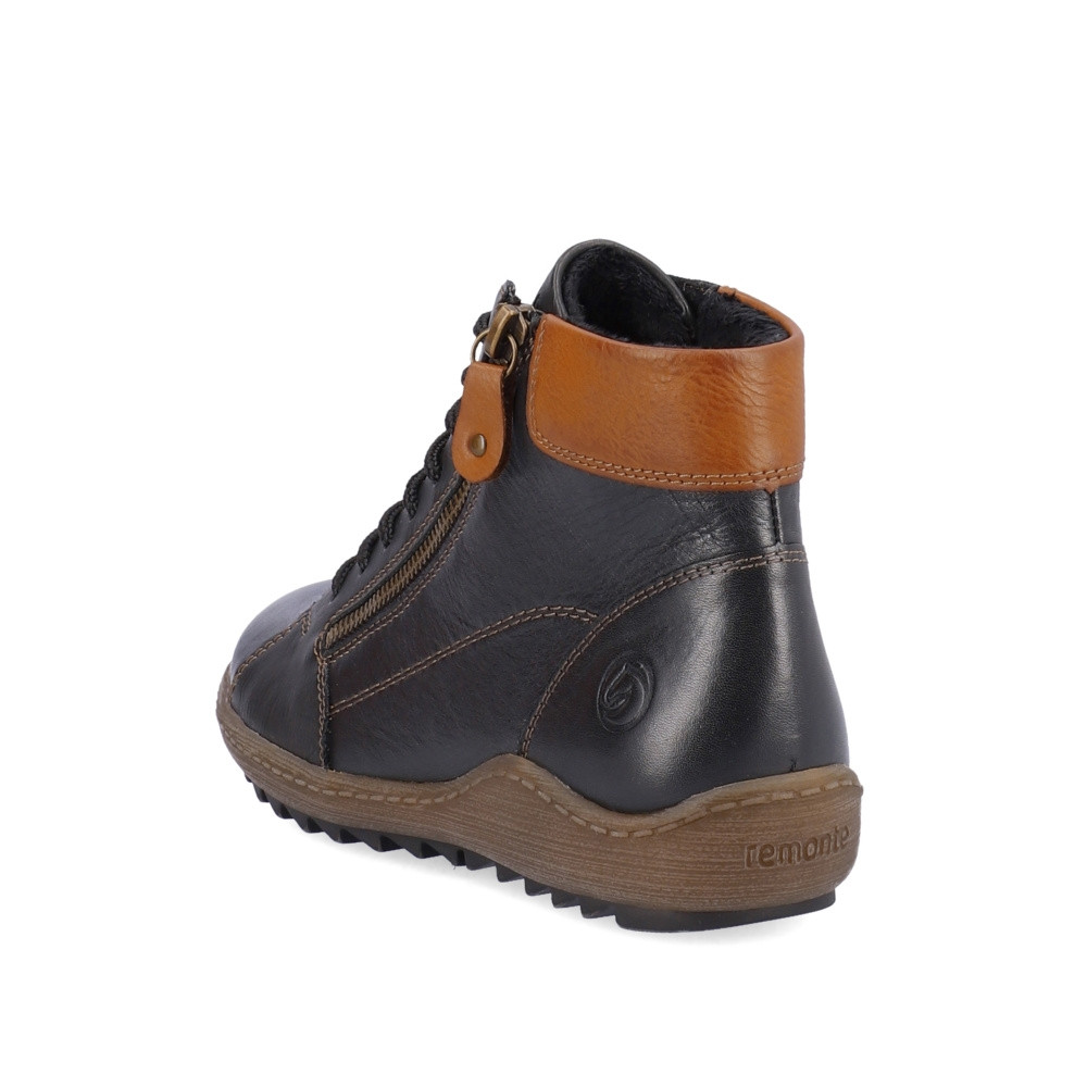 detail Dámska členková obuv REMONTE R1459-01 čierna W3
