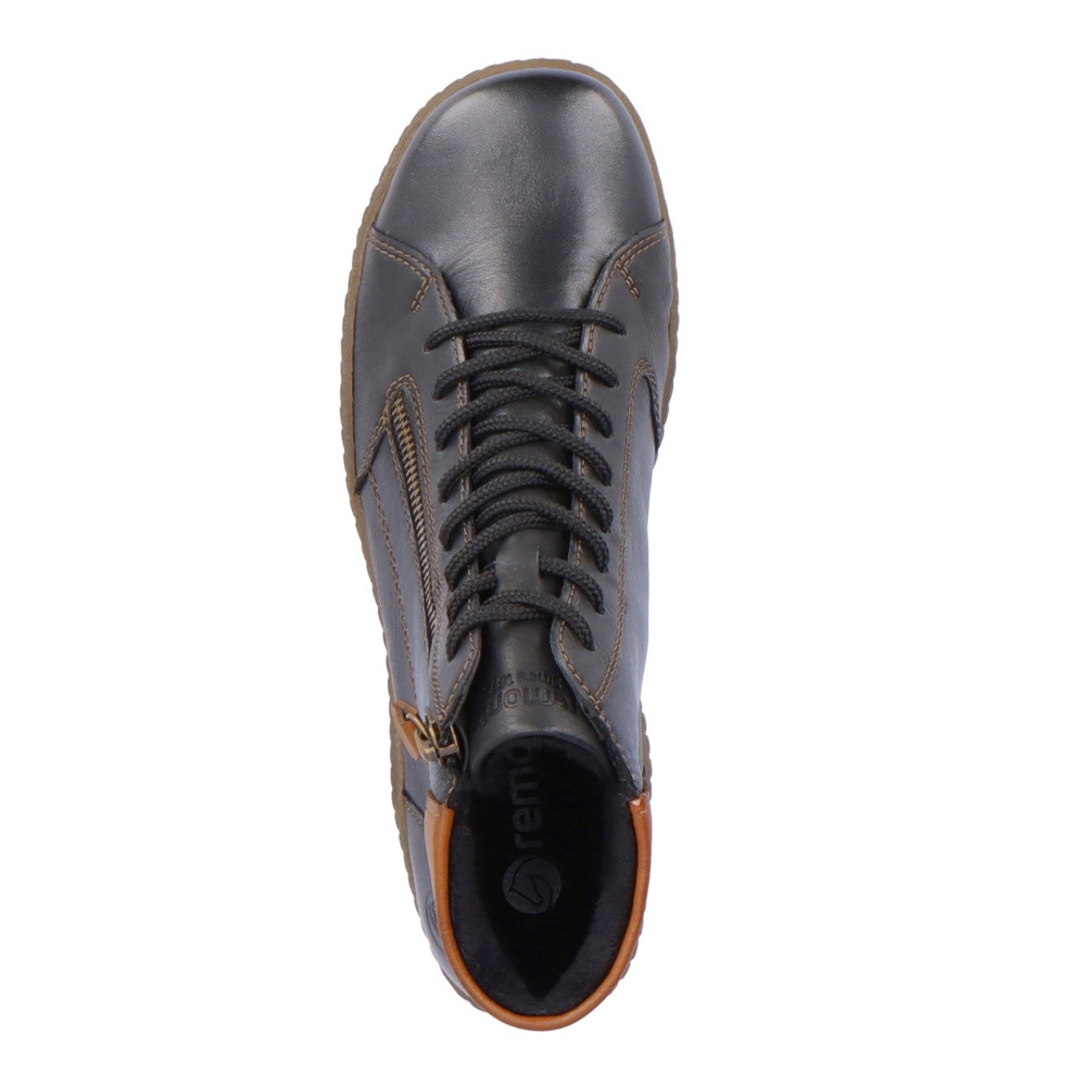 detail Dámska členková obuv REMONTE R1459-01 čierna W3