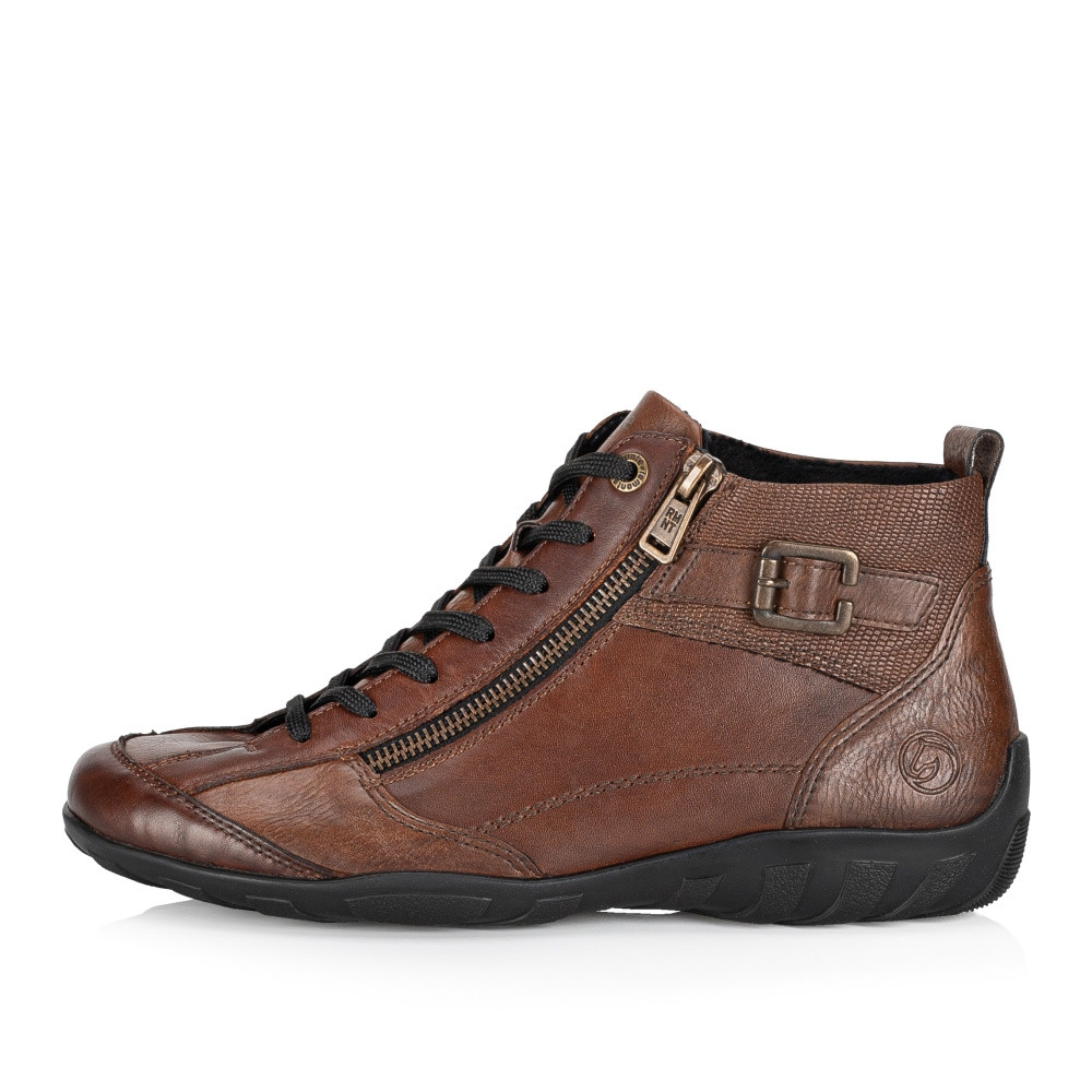 detail Dámská kotníková obuv REMONTE R3497-22 hnědá W3