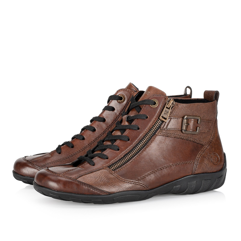 detail Dámská kotníková obuv REMONTE R3497-22 hnědá W3