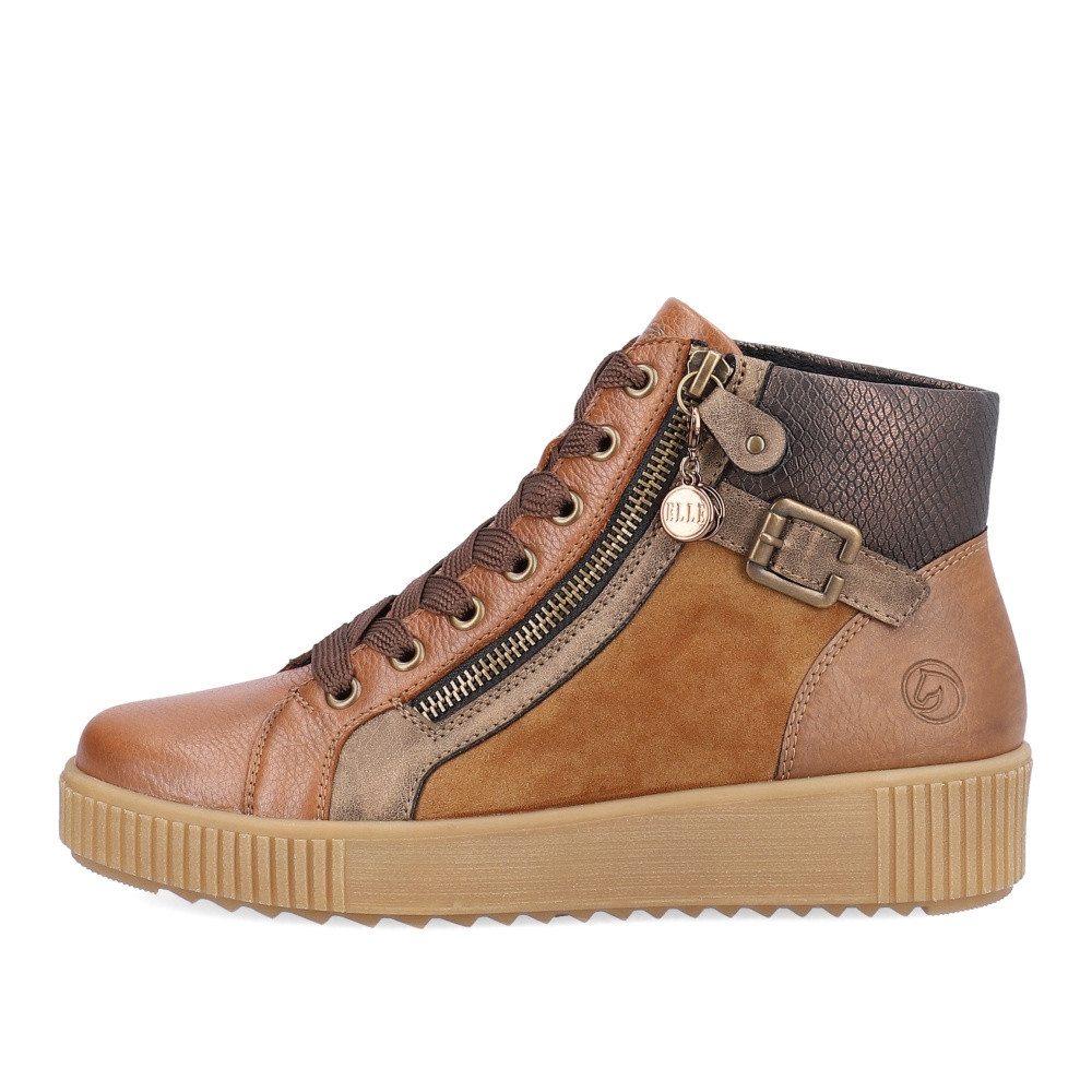detail Dámska členková obuv REMONTE R7997-24 hnedá W3