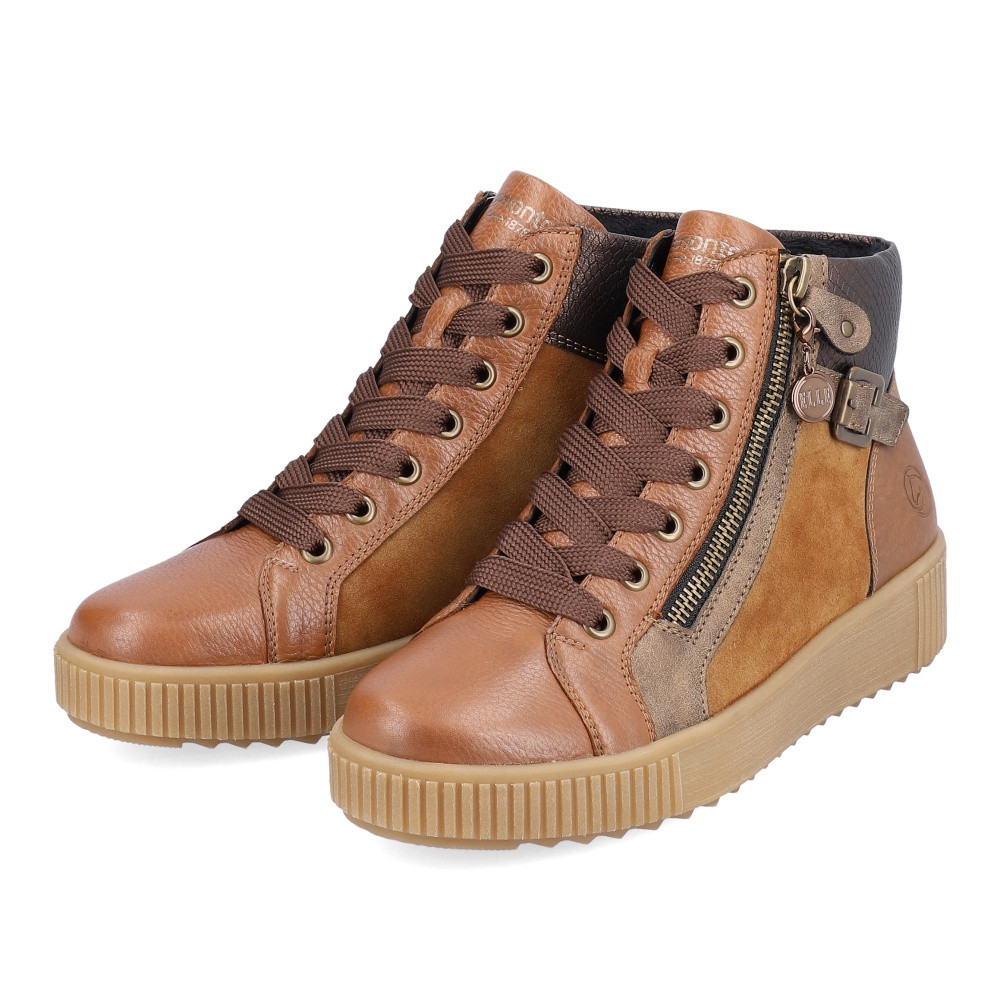detail Dámska členková obuv REMONTE R7997-24 hnedá W3