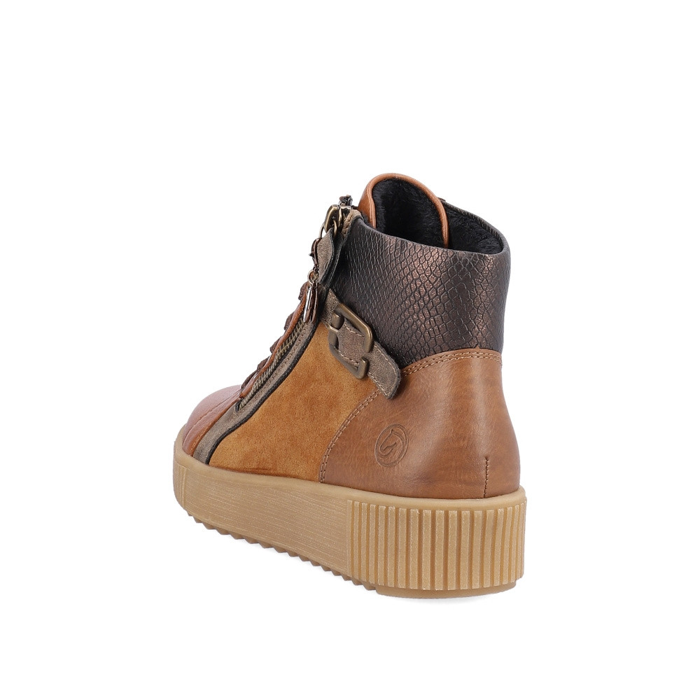 detail Dámska členková obuv REMONTE R7997-24 hnedá W3