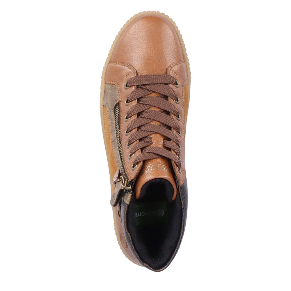detail Dámska členková obuv REMONTE R7997-24 hnedá W3