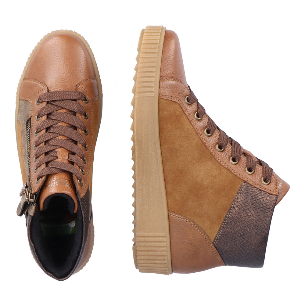 detail Dámska členková obuv REMONTE R7997-24 hnedá W3