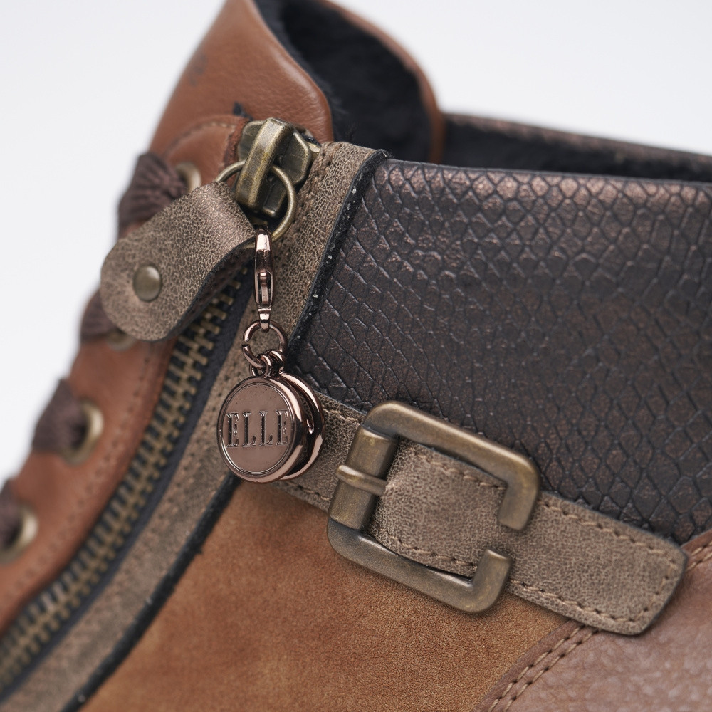 detail Dámska členková obuv REMONTE R7997-24 hnedá W3