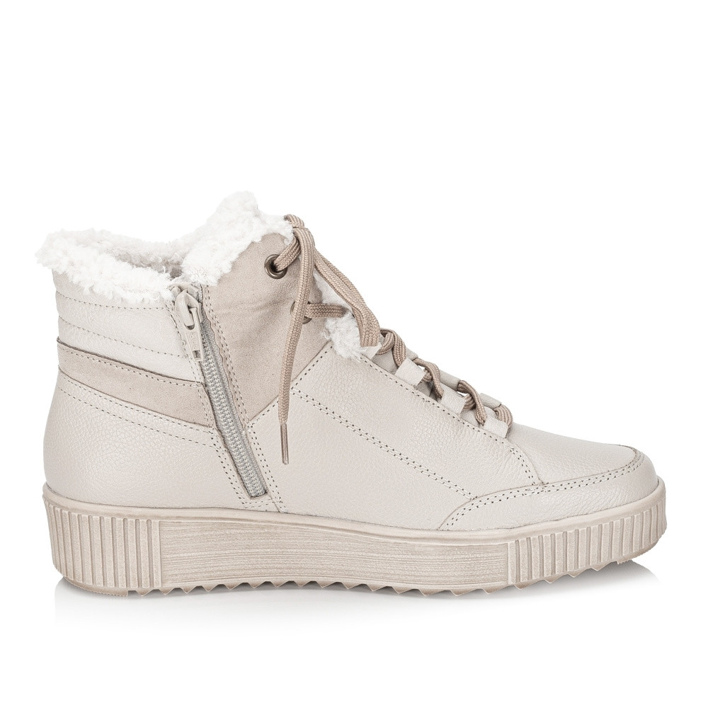 detail Dámská kotníková obuv REMONTE R7998-60 béžová W3