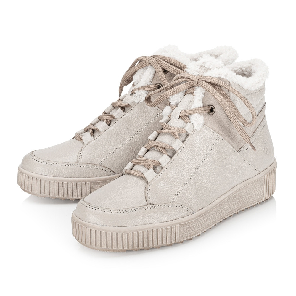 detail Dámská kotníková obuv REMONTE R7998-60 béžová W3