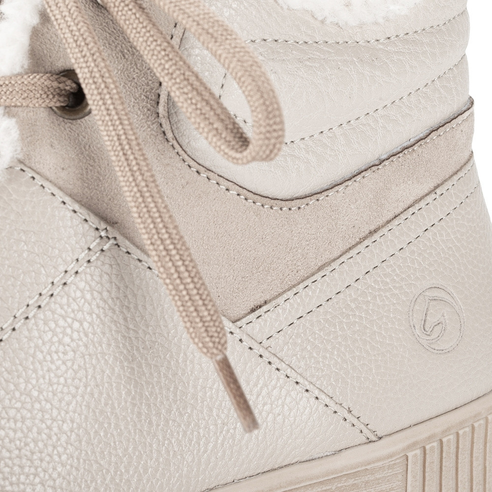 detail Dámská kotníková obuv REMONTE R7998-60 béžová W3