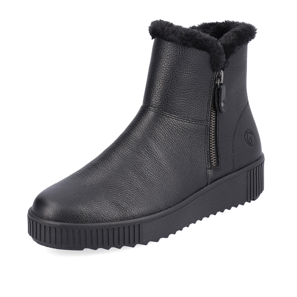 detail Dámska členková obuv REMONTE R7999-01 čierna W3