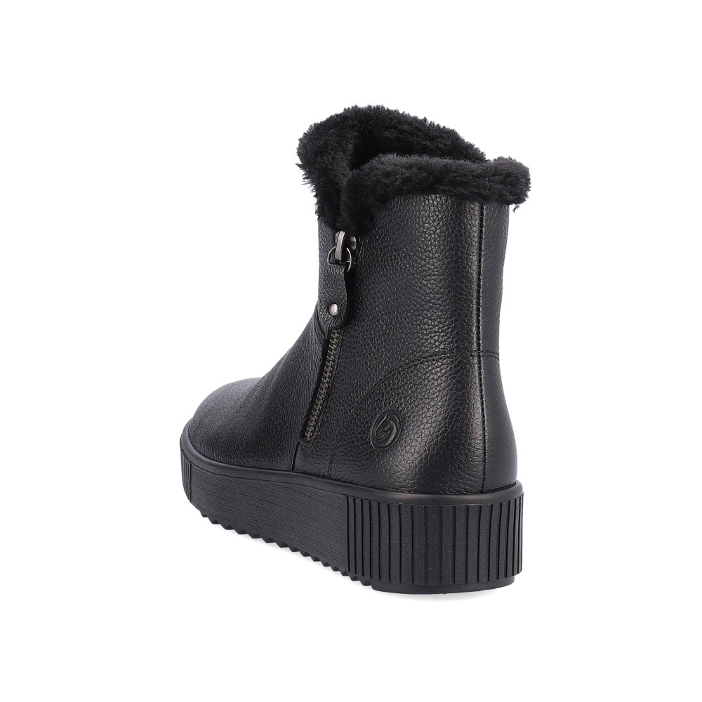 detail Dámska členková obuv REMONTE R7999-01 čierna W3