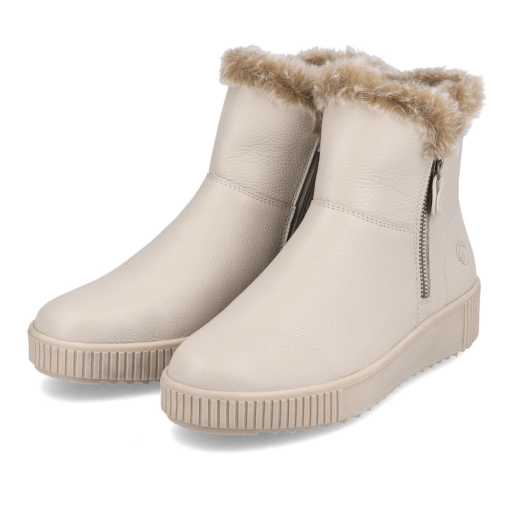 detail Dámska členková obuv REMONTE R7999-60 béžová W3