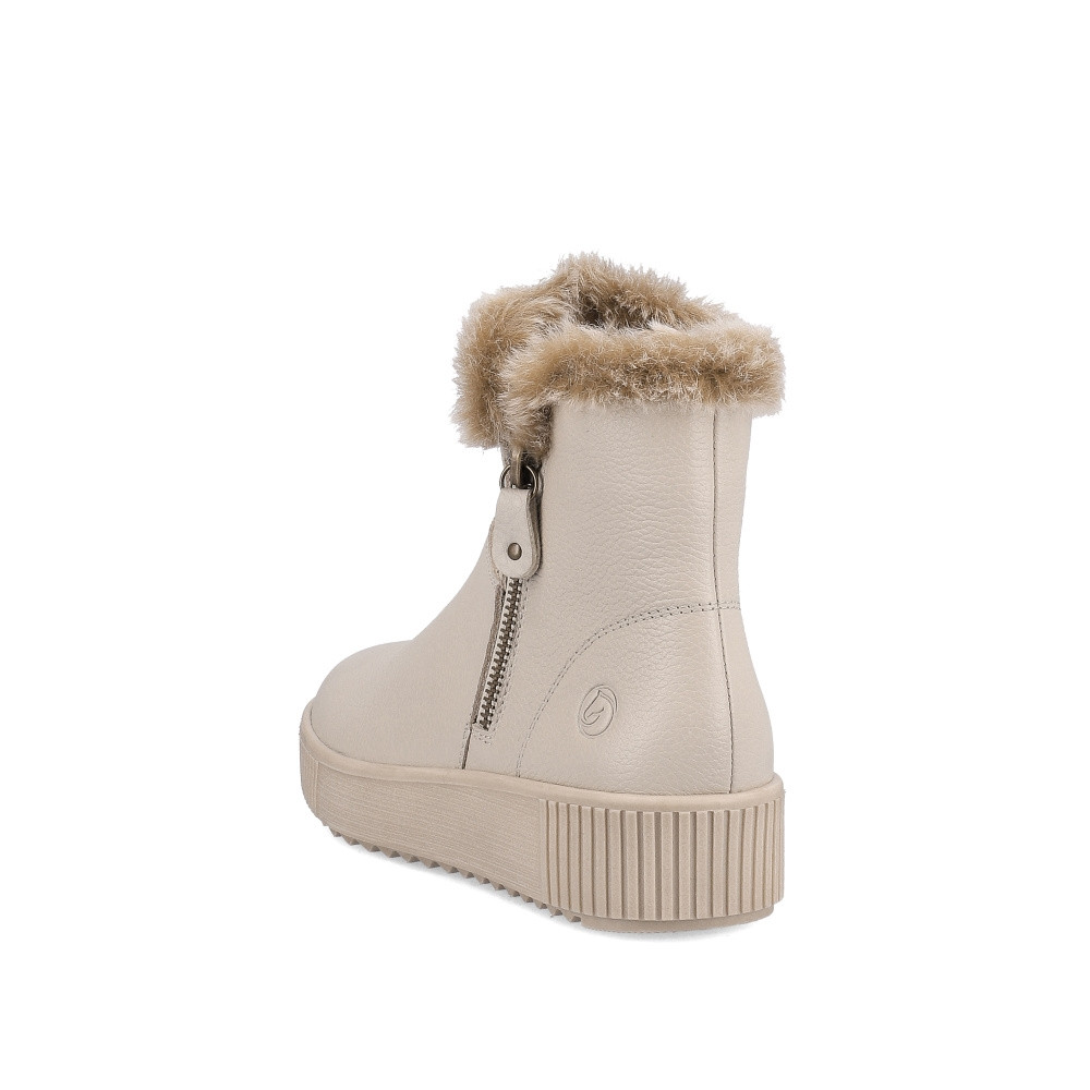 detail Dámska členková obuv REMONTE R7999-60 béžová W3