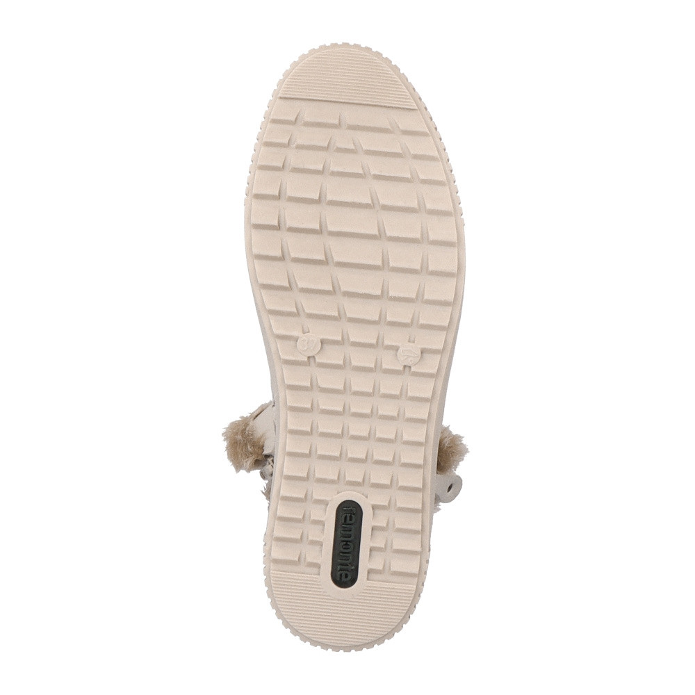 detail Dámska členková obuv REMONTE R7999-60 béžová W3