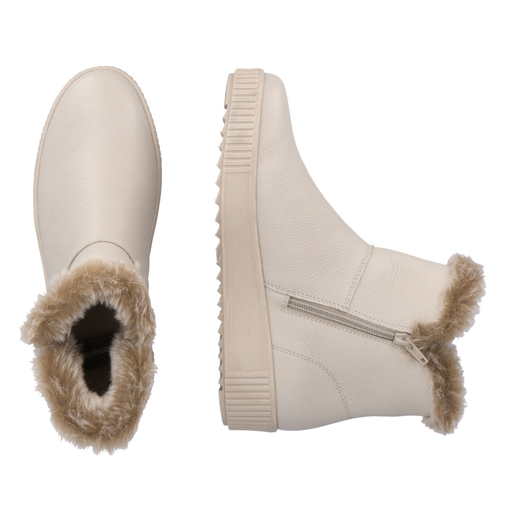 detail Dámska členková obuv REMONTE R7999-60 béžová W3