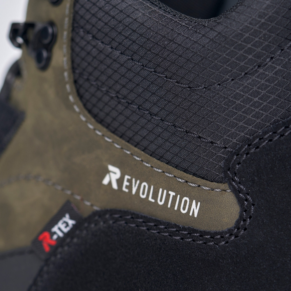 detail Pánska členková obuv RIEKER REVOLUTION U0169-54 zelená W3