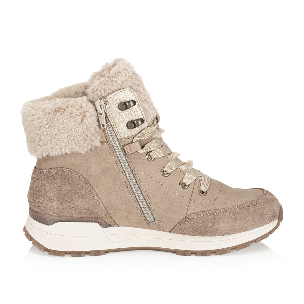 detail Dámská kotníková obuv RIEKER W0670-20 béžová W4