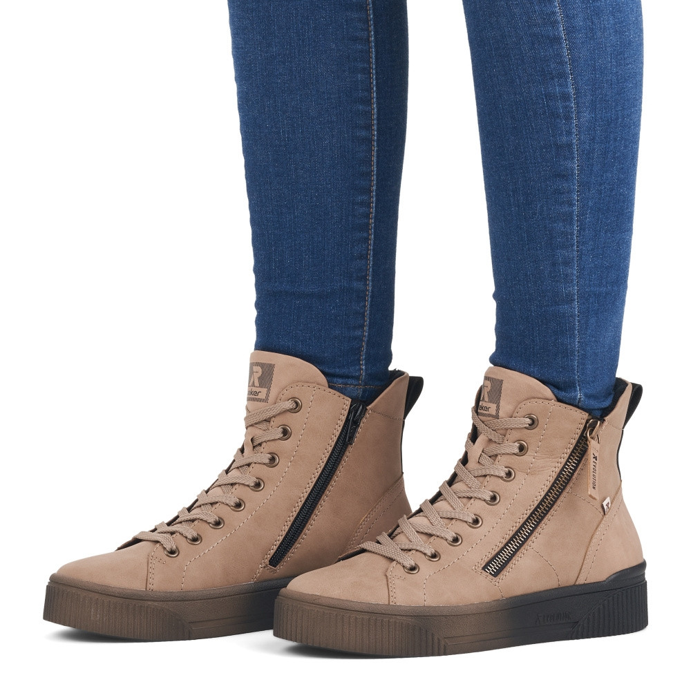 detail Dámská obuv RIEKER RIE-10304832-W3 béžová