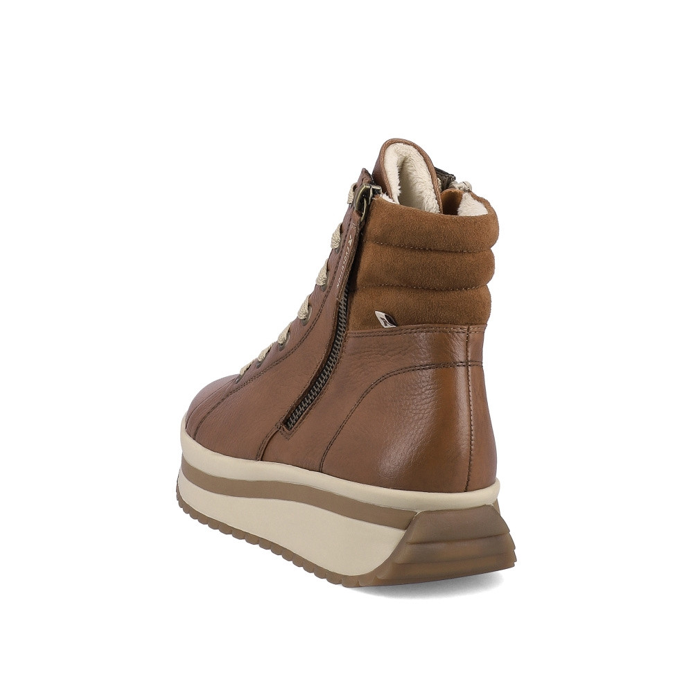 detail Dámská kotníková obuv RIEKER W0962-24 hnědá W4