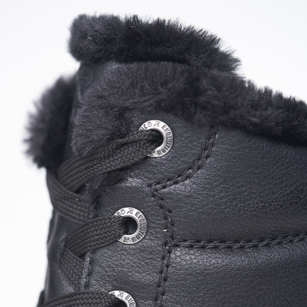 detail Dámská kotníková obuv RIEKER REVOLUTION W0963-01 černá W4