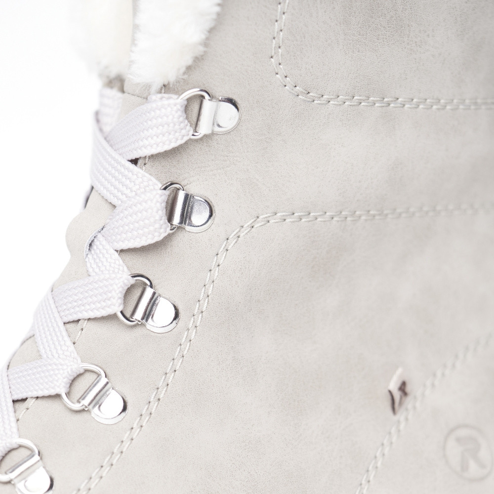 detail Dámska členková obuv RIEKER REVOLUTION W1070-40 sivá W3