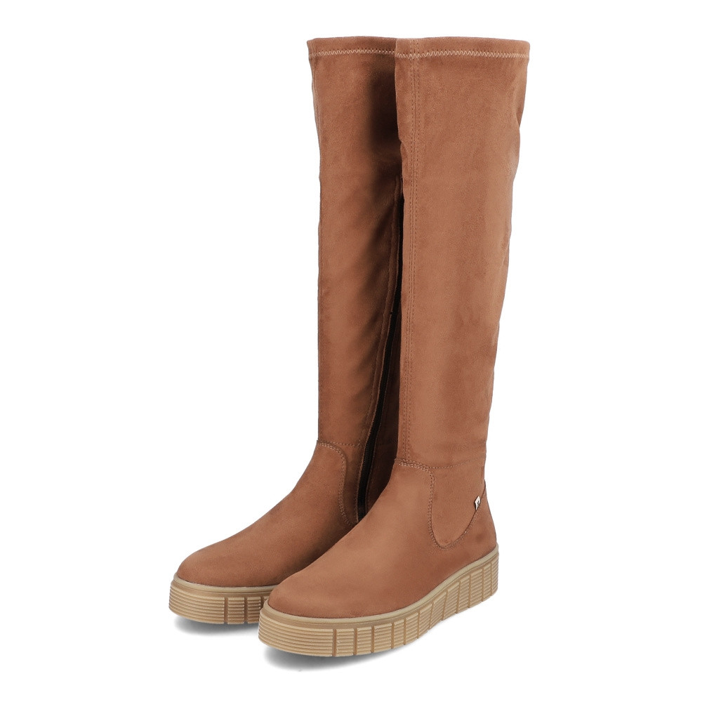 detail Dámské kozačky RIEKER W1080-24 hnědá W3